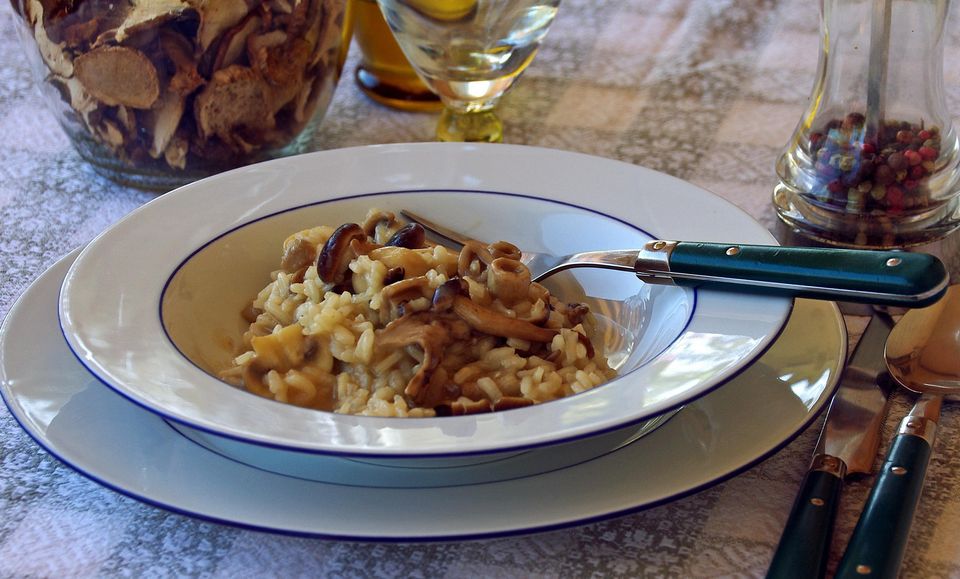 Foto: pixabay Grünkern-Pilz Risotto